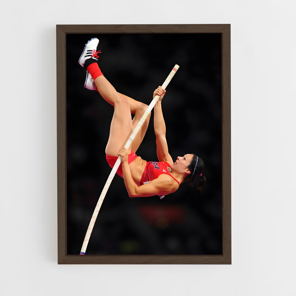 Poster Élégance au Saut – affiche Athlétisme (vue 5)